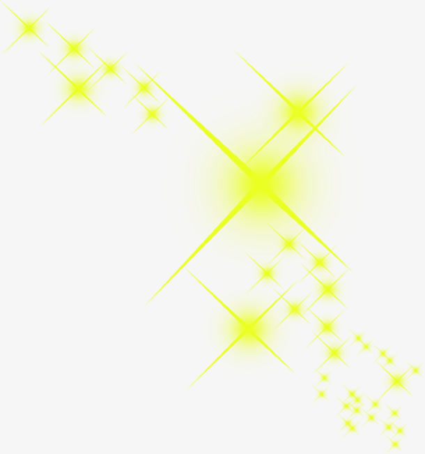 高清活动海报金黄色光效免抠