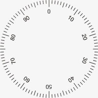 数字密码锁轮盘免抠