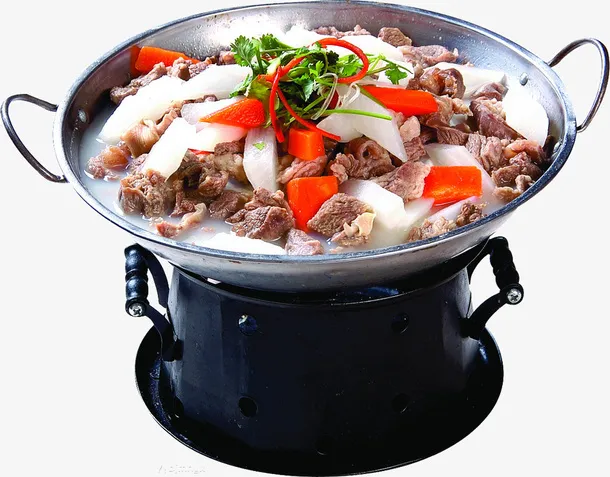 锅仔羊肉炖萝卜免抠