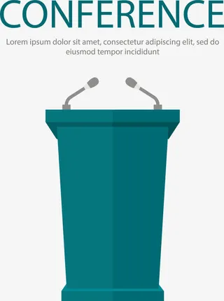 卡通教室讲台免抠