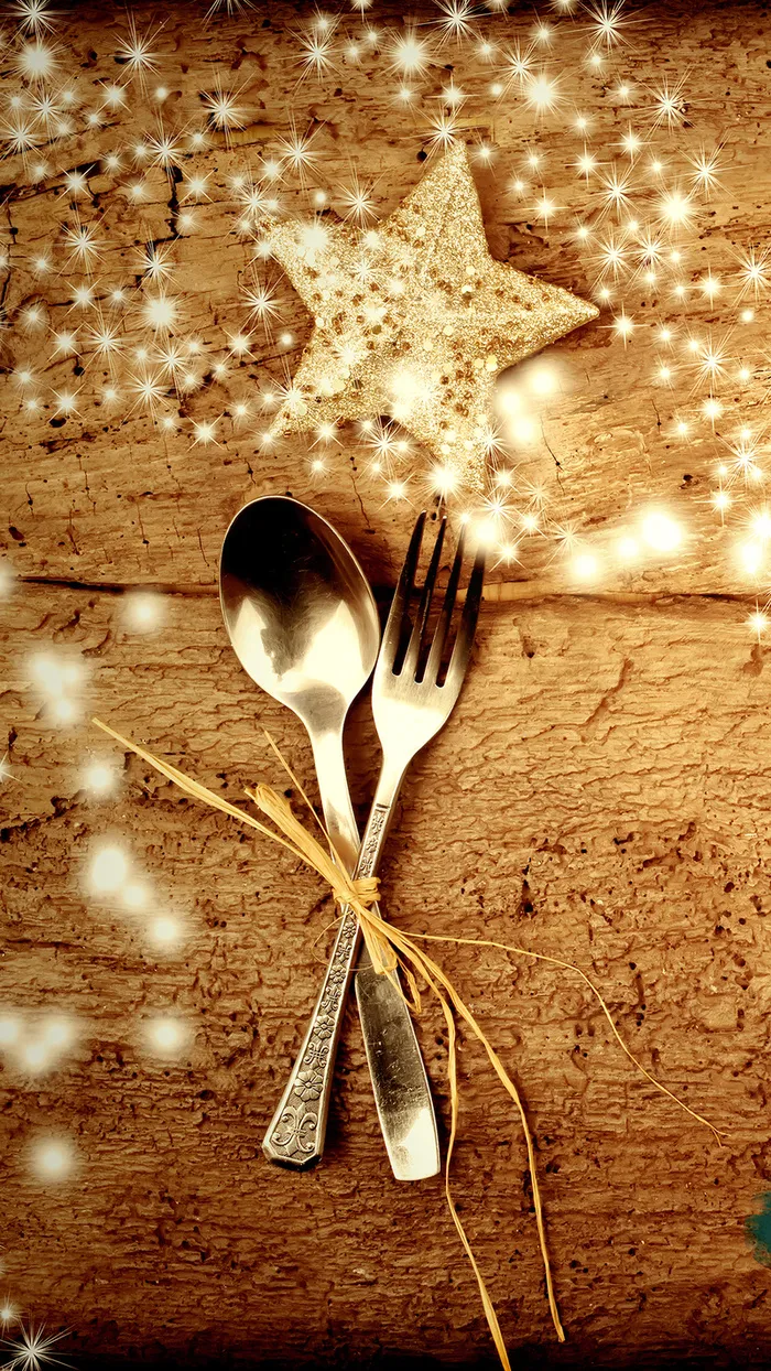 西餐美食餐具背景高清