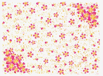 樱花花瓣底纹免抠