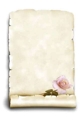 卷轴羊皮纸免抠