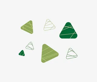 端午节包粽子免抠