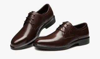 红蜻蜓男士商务鞋休闲男鞋免抠