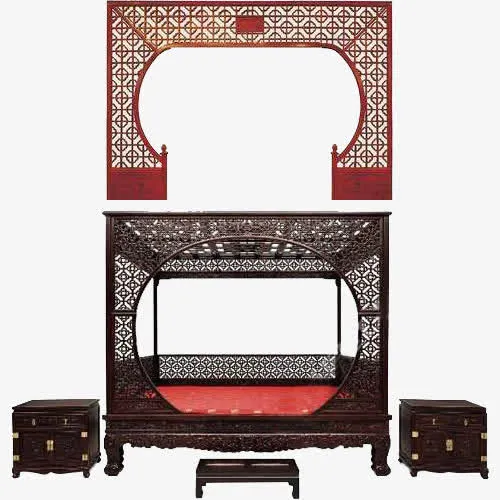 古代风格的月洞门免抠