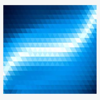 蓝白带状菱格渐变背景装饰