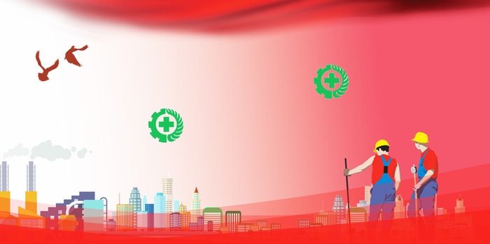 提高安全意识教育展板海报背景素材高清