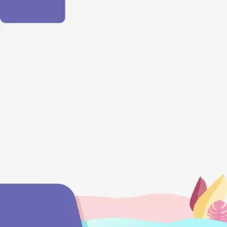 卡通促销主图框免抠