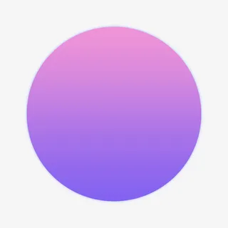紫色渐变圆圈元素免抠