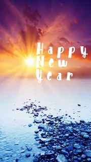 梦幻天空海滩H5背景高清