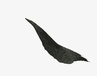 偏旁，部首，毛笔字，撇免抠