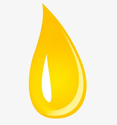 金色油滴创意免抠