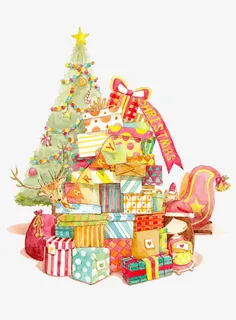 圣诞礼物免抠 圣诞礼物免抠