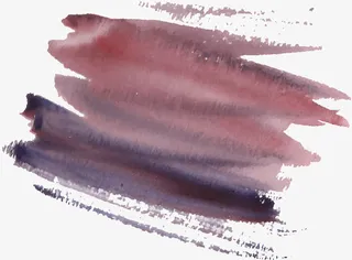 渐变豆沙色涂鸦笔刷免抠