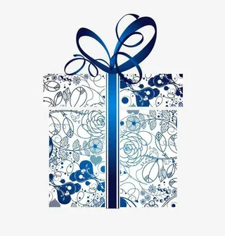 手绘礼盒卡通素材 精美礼盒免抠