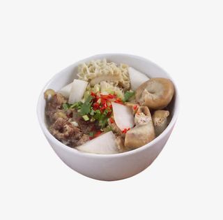 一碗美味萝卜牛杂牛肚免抠