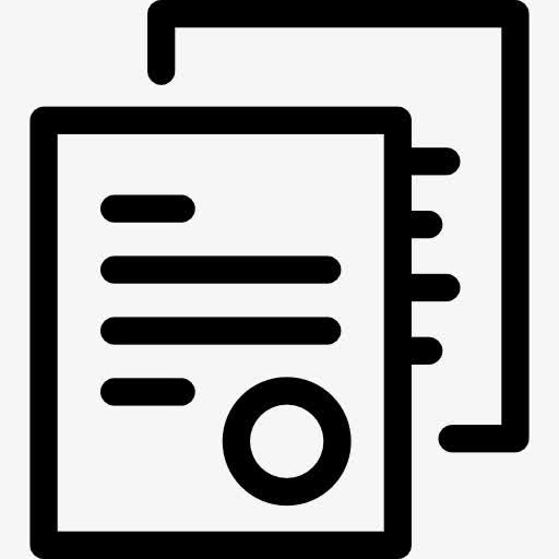 申请文件图标免抠