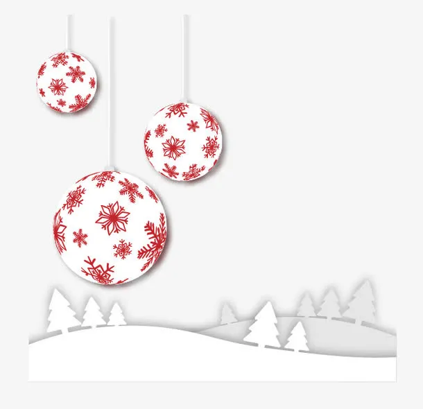 矢量圣诞节元素免抠