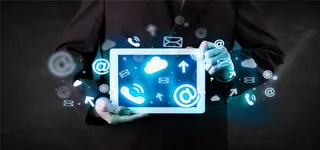 商务图标互联网科技背景高清