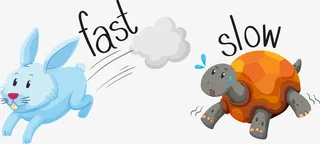 龟兔赛跑寓言故事免抠