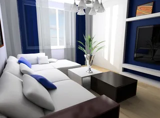 清雅简约客厅装修家居图片高清