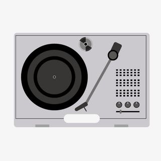 卡通DJ打碟机免抠