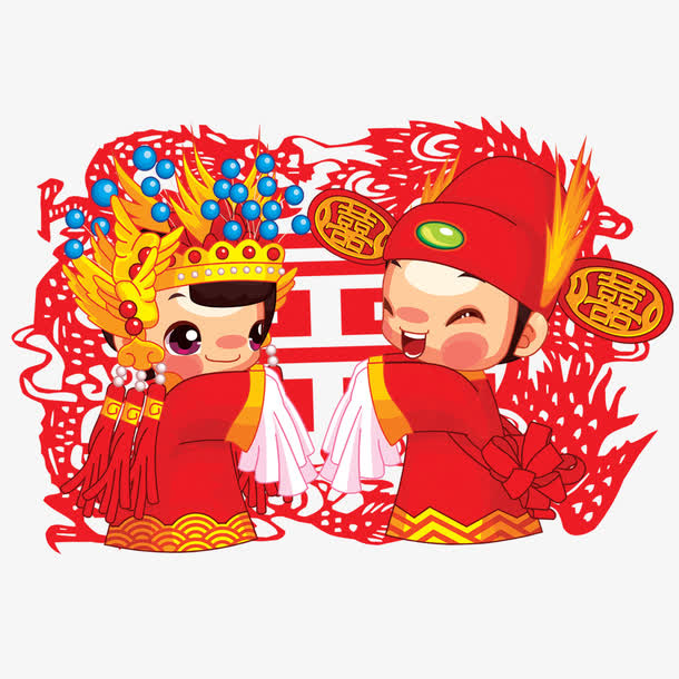 结婚素材免抠