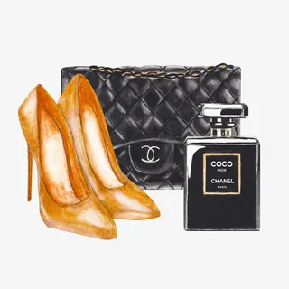 香奈儿套装PNG免抠