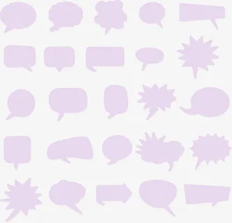 边框对话框免抠