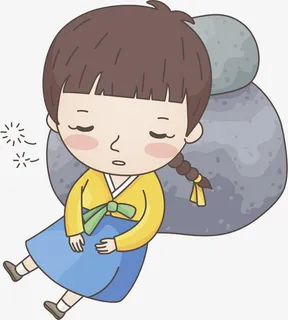 睡觉的女孩免抠 睡觉的女孩免抠