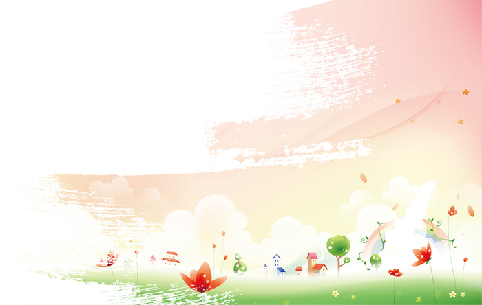 粉色春天背景素材高清