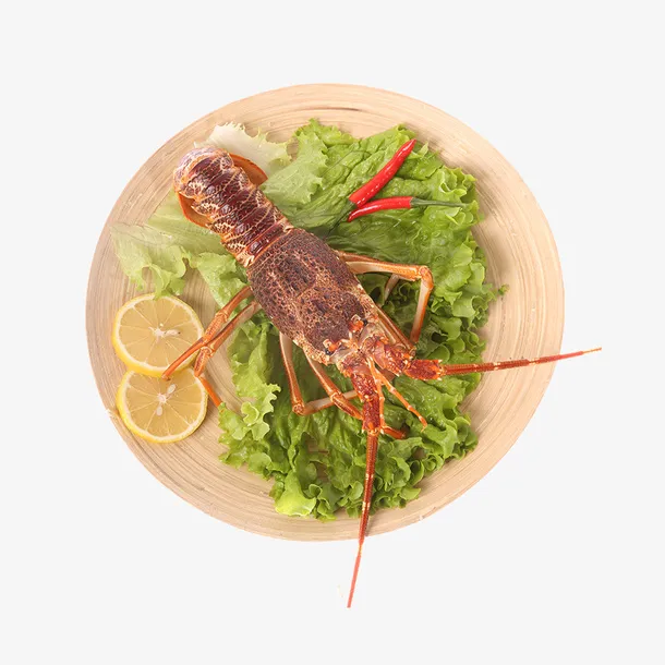 大龙虾美食设计素材免抠