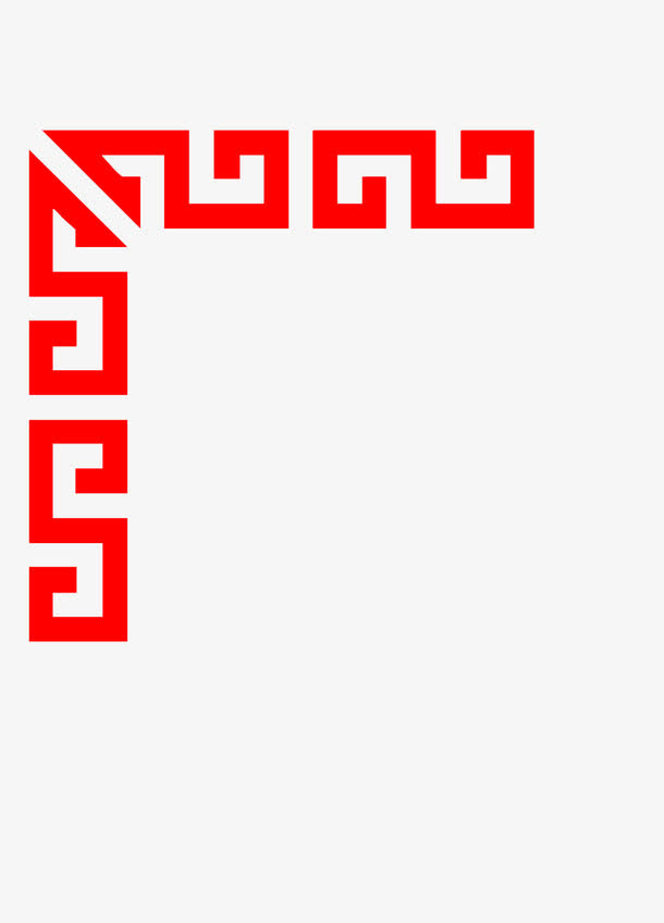 中式边框免抠