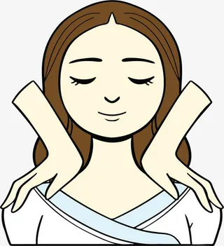 专业放松肩颈按摩免抠