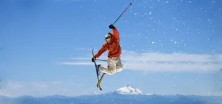 极限运动滑雪背景高清