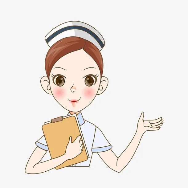 卡通美女的医疗免抠png免抠