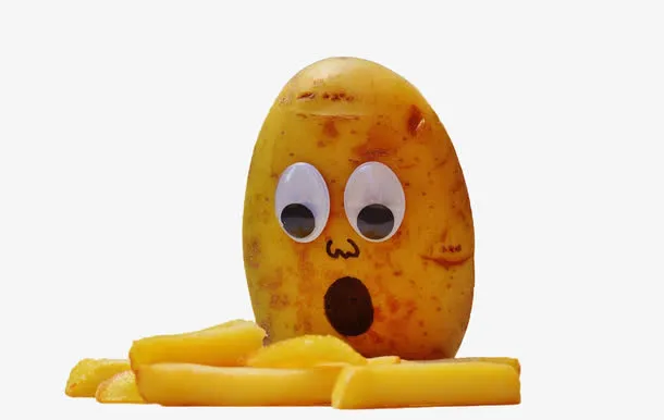 惊讶的土豆免抠