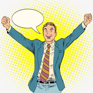 卡通商务男人免抠