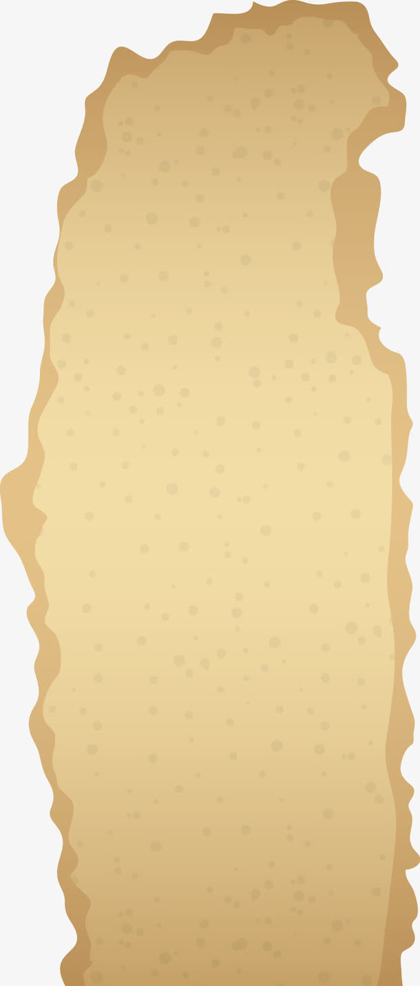 矢量破旧的纸张免抠