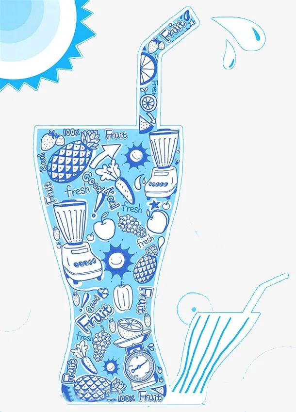 时尚底纹背景花纹童话风格符号