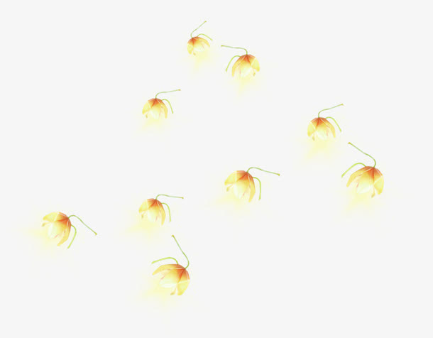 花瓣漂浮免抠