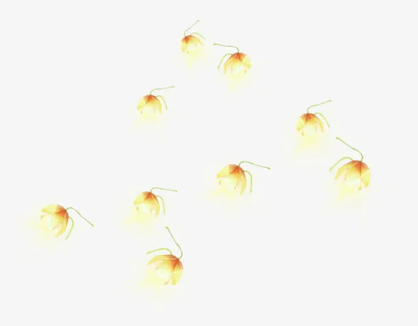 花瓣漂浮免抠