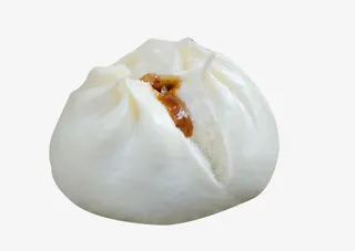 开口叉烧包包子素材免抠