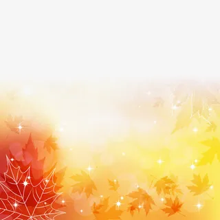 梦幻金秋枫叶底纹免抠 梦幻金秋枫叶底纹免抠