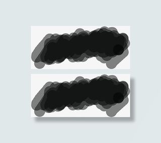 黑色云墨迹图片招聘免抠