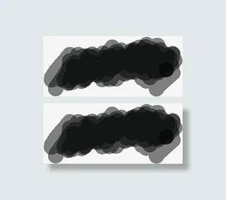 黑色云墨迹图片招聘免抠