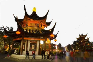 古典建筑南京秦淮河亭子免抠免抠