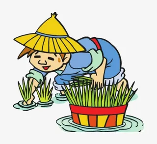 卡通农民伯伯免抠