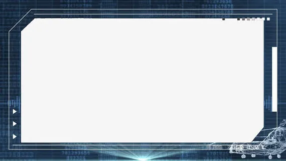 炫酷视频边框免抠